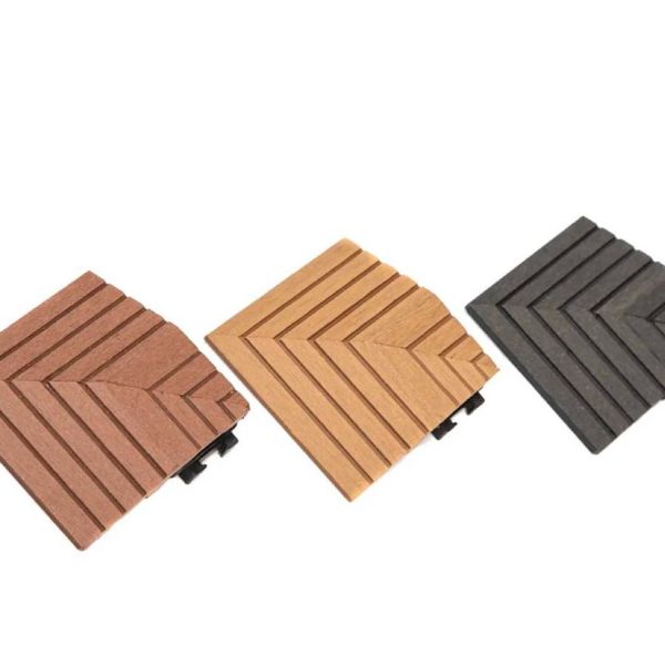 WPC Decking Tile - Corner